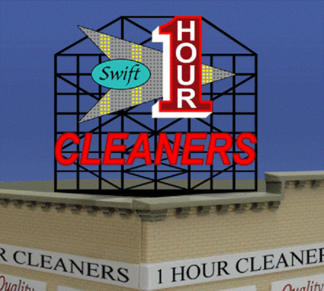 Miller Engineering 441702 HO/N Scale CLEANERS