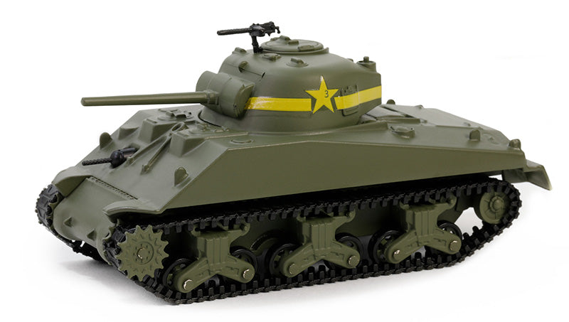 Greenlight 61040-C 1/64 Scale 1943 M4 Sherman Tank Us Army World War