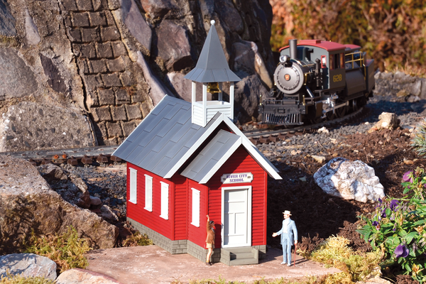 Piko 62717 G Scale River City School House Built-Up