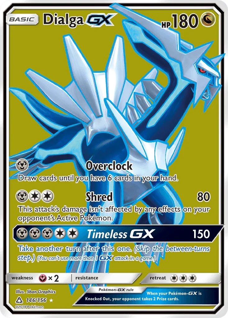 Dialga GX (146/156) [Sun & Moon: Ultra Prism]
