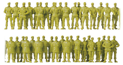 Preiser 16543 HO Scale Military - Modern German Army (BW) - Unpainted