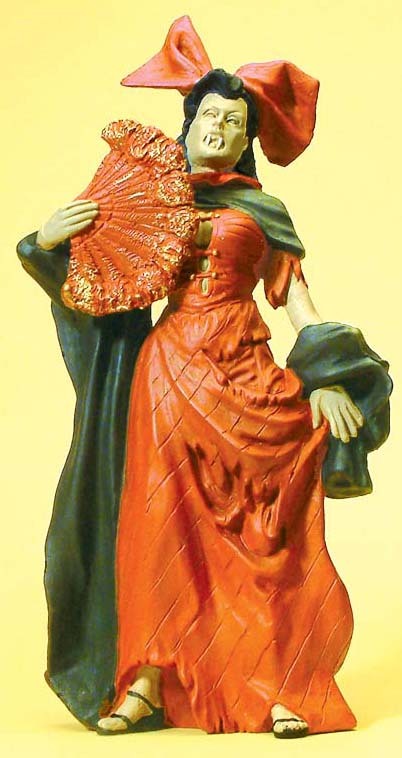 Preiser 45513 G Scale Fictional Character Female Vampire