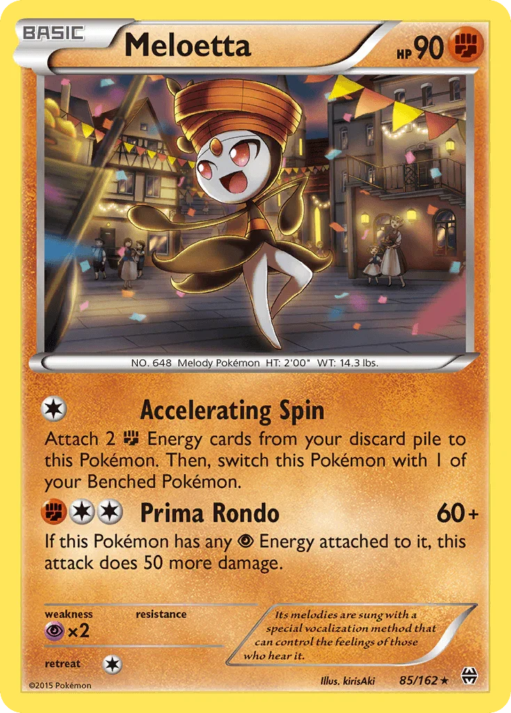 Meloetta (85/162) [XY: BREAKthrough]