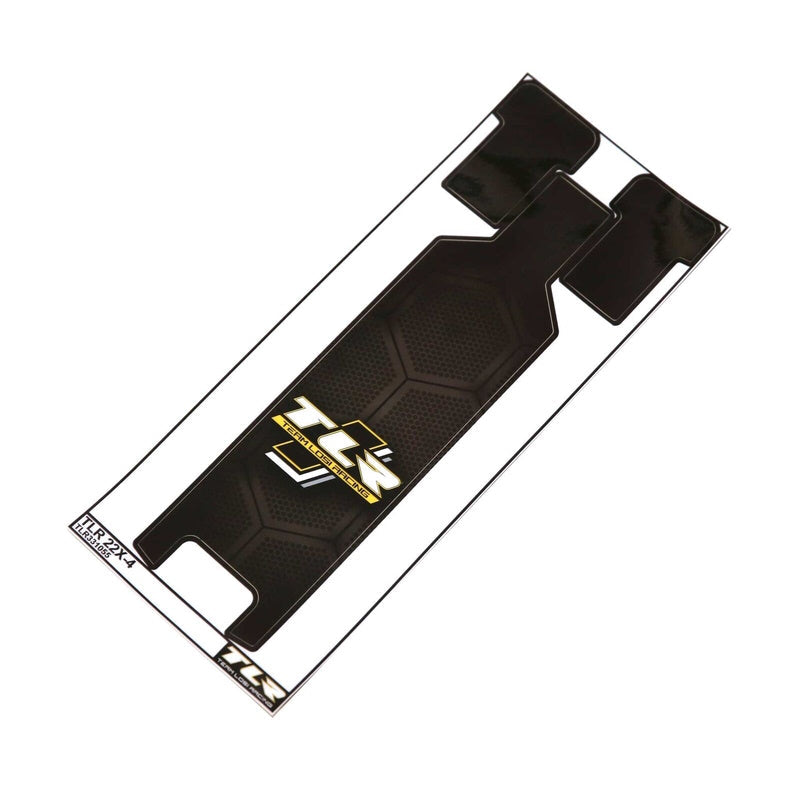 Team Losi Racing TLR331055 22X-4 Chassis Protective Tape Printed Precut