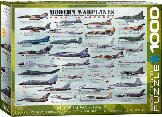 Puzzle: History of Aviation  -  Modern Warplanes