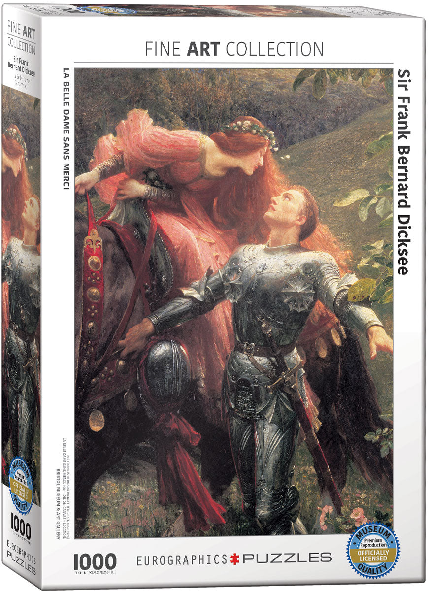 Puzzle: Fine Art Masterpieces - La Belle Dame sans Merci by Sir Frank Bernard Dicksee