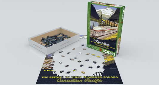 Puzzle: Canadian Vintage Art - The Canadian by Roger Cuillard