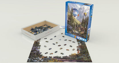 Puzzle: Artist Series - Soaring with Eagles by Douglas R Laird