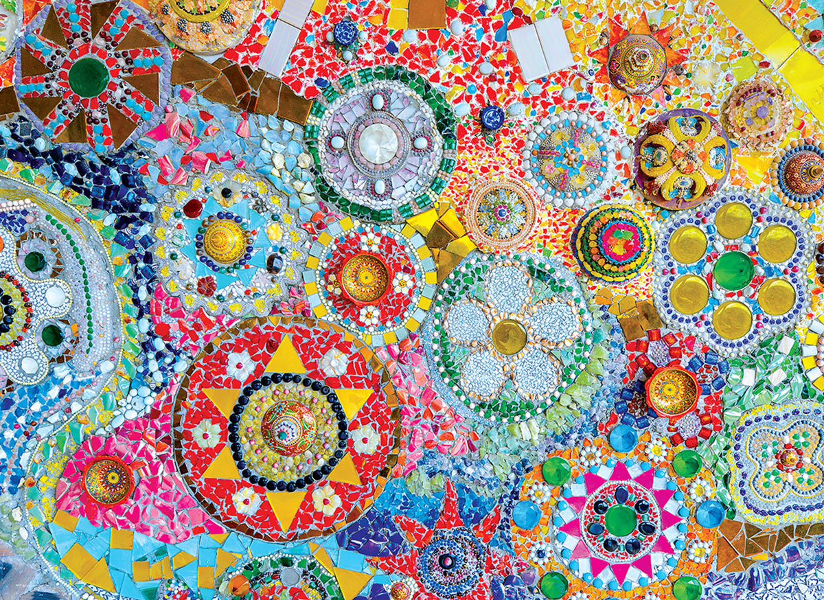 Puzzle: Colors of the World - Thailand Mosaic