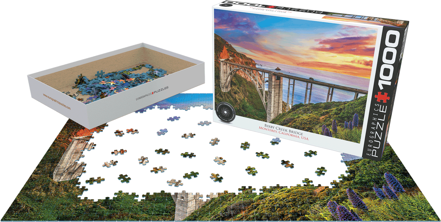 Puzzle: HDR Photography - Bixby Bridge