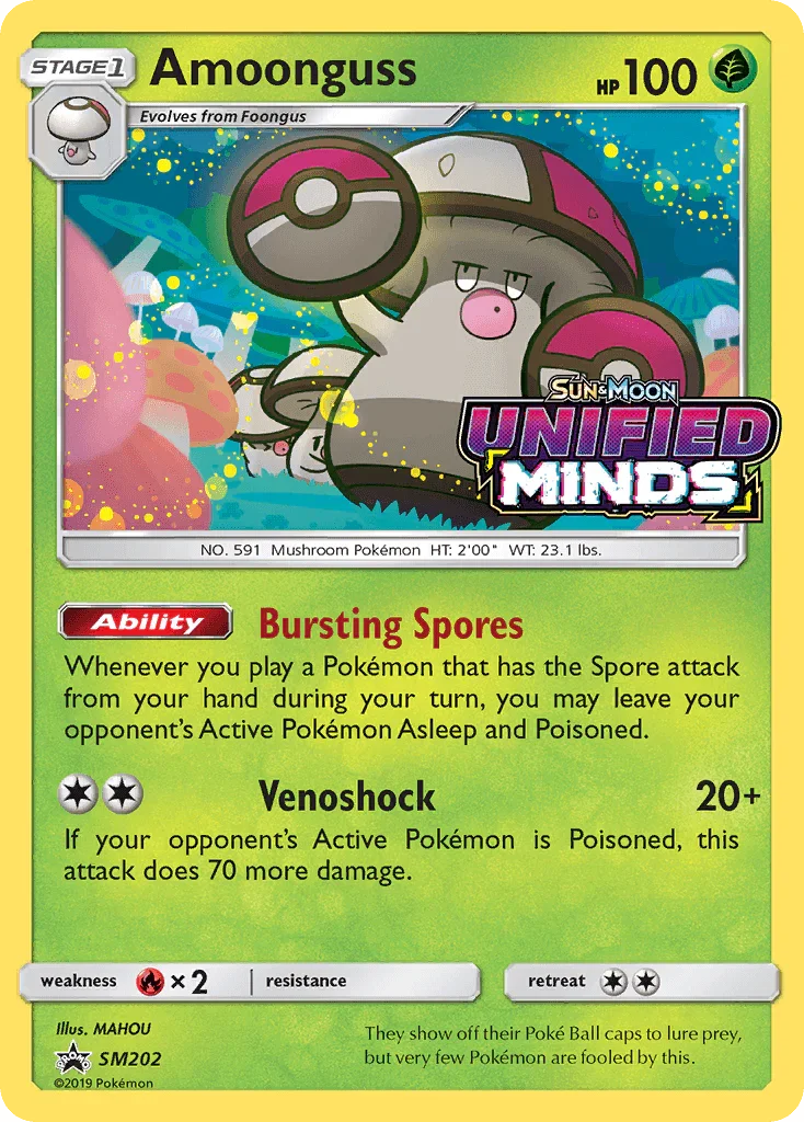 Amoonguss (SM202) [Sun & Moon: Black Star Promos]