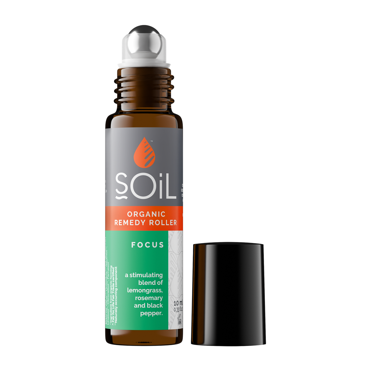 Focus - Organic Remedy Roller 20ml by SOiL Organic Aromatherapy and Skincare
