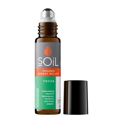 Focus - Organic Remedy Roller 20ml by SOiL Organic Aromatherapy and Skincare