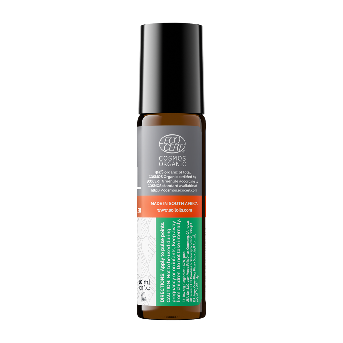 Focus - Organic Remedy Roller 20ml by SOiL Organic Aromatherapy and Skincare