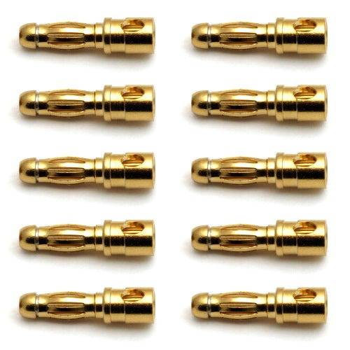 Team Associated 663 3.5 mm Connectors (10 Male)