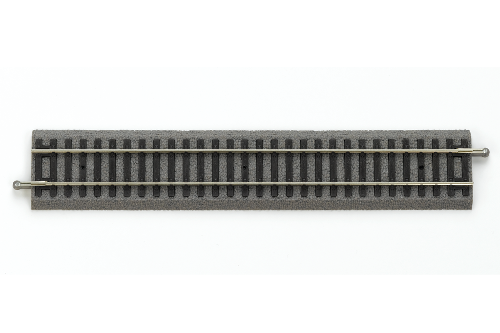 Piko 55401 HO Scale Roadbed Straight Track 231mm, Box of 6
