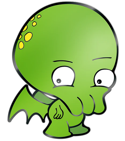 My Little Cthulhu Collectible Enamel Pin Set