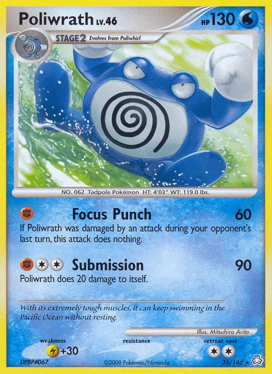 Poliwrath (35/146) [Diamond & Pearl: Legends Awakened]