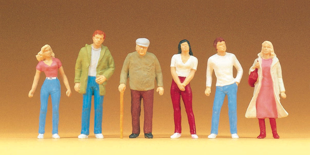 Preiser 68208 1:50 Scale Pedestrians Figure Set