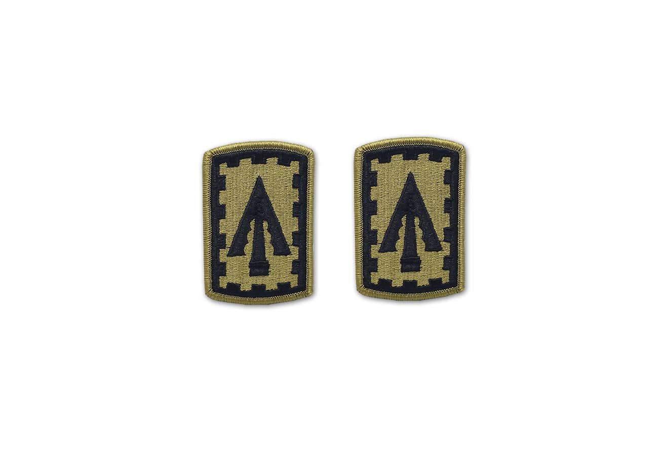 U.S. Army 108th Air Defense Artillery OCP Patch w/ Hook Fastener (pair)