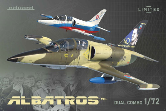 Eduard 2109 1/72 Albatros Aero L39C/CM/ZA/ZO Jet Trainer Aircraft Dual Combo (Lt