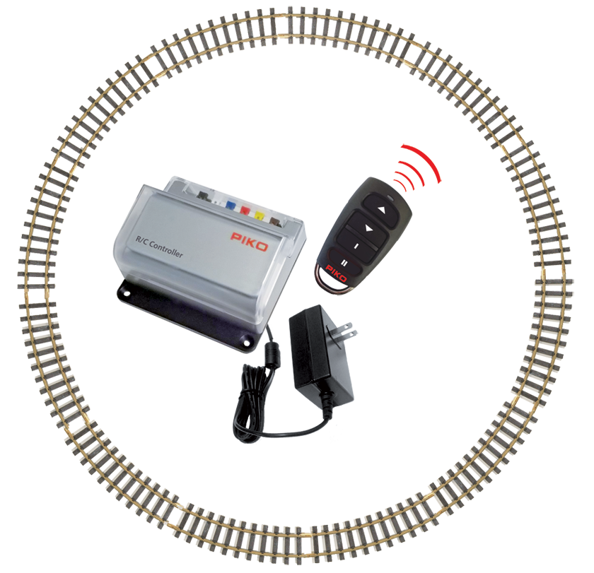 Piko 38123 G Scale Christmas Freight R/C Starter Set, 120V
