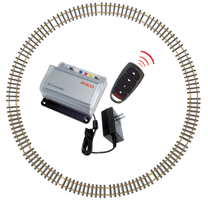 Piko 38123 G Scale Christmas Freight R/C Starter Set, 120V