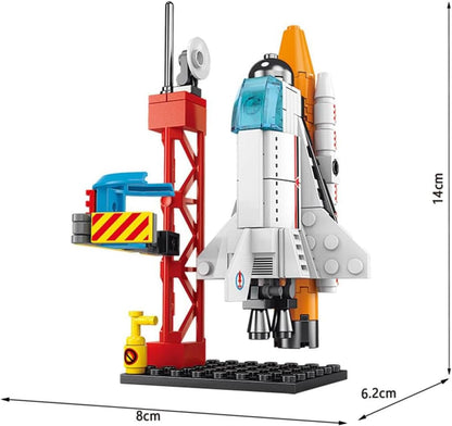 Hyperdrive Space Shuttle Building blocks 8858-107 pcs