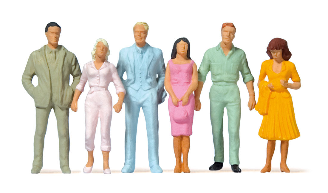 Preiser 65503 O Scale Passers-by Pedestrians Set 2 Figures