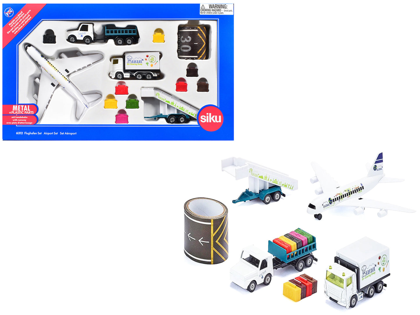 Airport 14 piece Set Diecast Models by Siku  free shipping USA