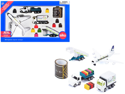 Airport 14 piece Set Diecast Models by Siku  free shipping USA