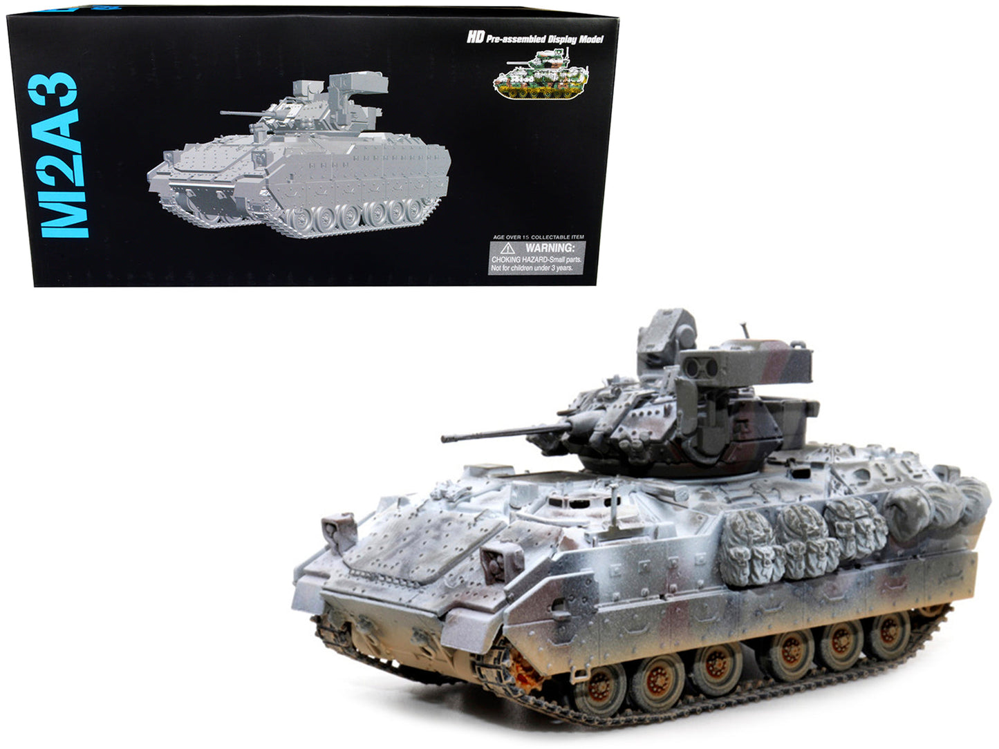 United States M2A3 Bradley IFV (Infantry Fighting Vehicle) Camouflage (Snowy Version) "NEO Dragon Armor" Series 1/72 Plastic Model by Dragon Models  free shipping USA