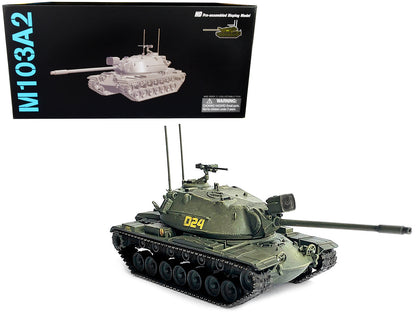 United States M103A2 Heavy Tank D24 Olive Drab "NEO Dragon Armor" Series 1/72 Plastic Model by Dragon Models  free shipping USA