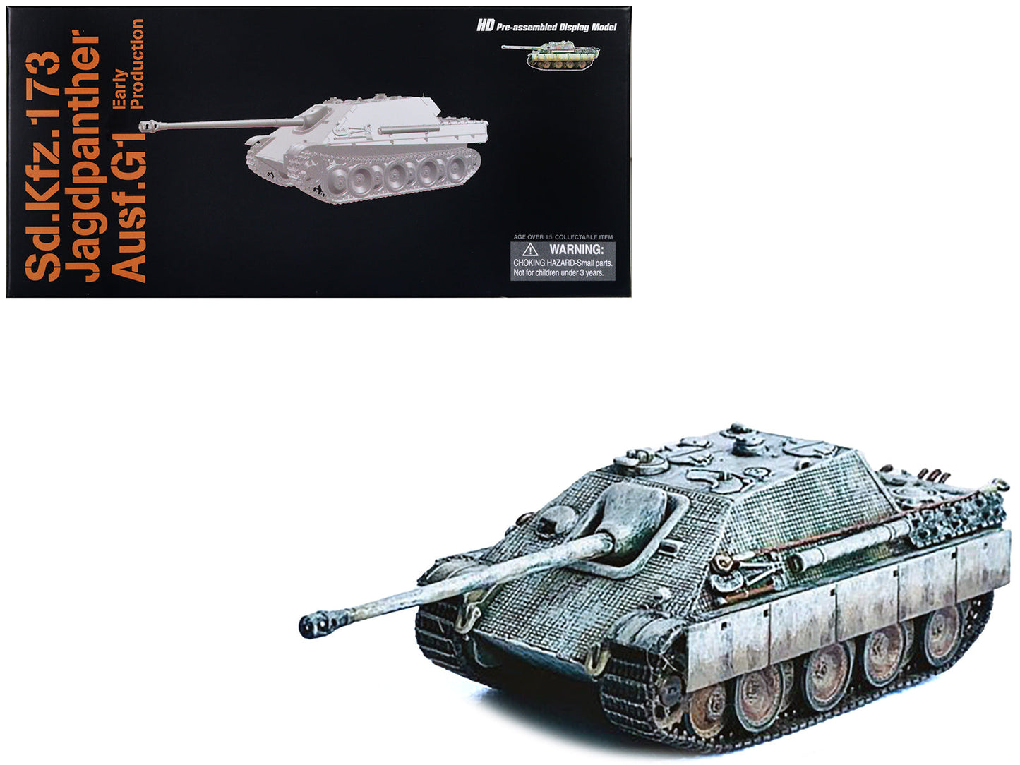 Germany Sd.Kfz.173 Jagdpanther Ausf.G1 Early Production Tank "Pz.Div. Grossdeutschland" (1944) "NEO Dragon Armor" Series 1/72 Plastic Model by Dragon Models  free shipping USA