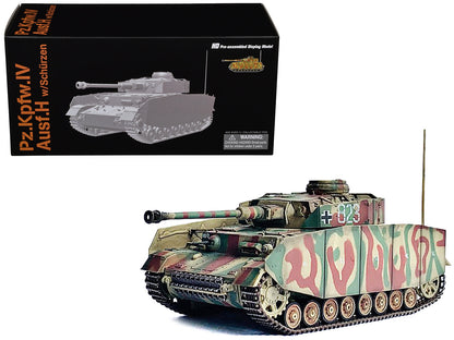 Germany Pz.Kpfw.IV Ausf.H with Schurzen Tank #823 "2.Pz.Div. Normandy" (1944) "NEO Dragon Armor" Series 1/72 Plastic Model by Dragon Models  free shipping USA