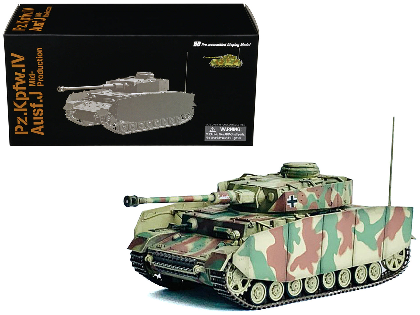 Germany Pz.Kpfw.IV Ausf.J Mid Production Tank "Pz.Abt.115 15.Pz.Gren.Div. Champs Belgium" (1944) "NEO Dragon Armor" Series 1/72 Plastic Model by Dragon Models  free shipping USA