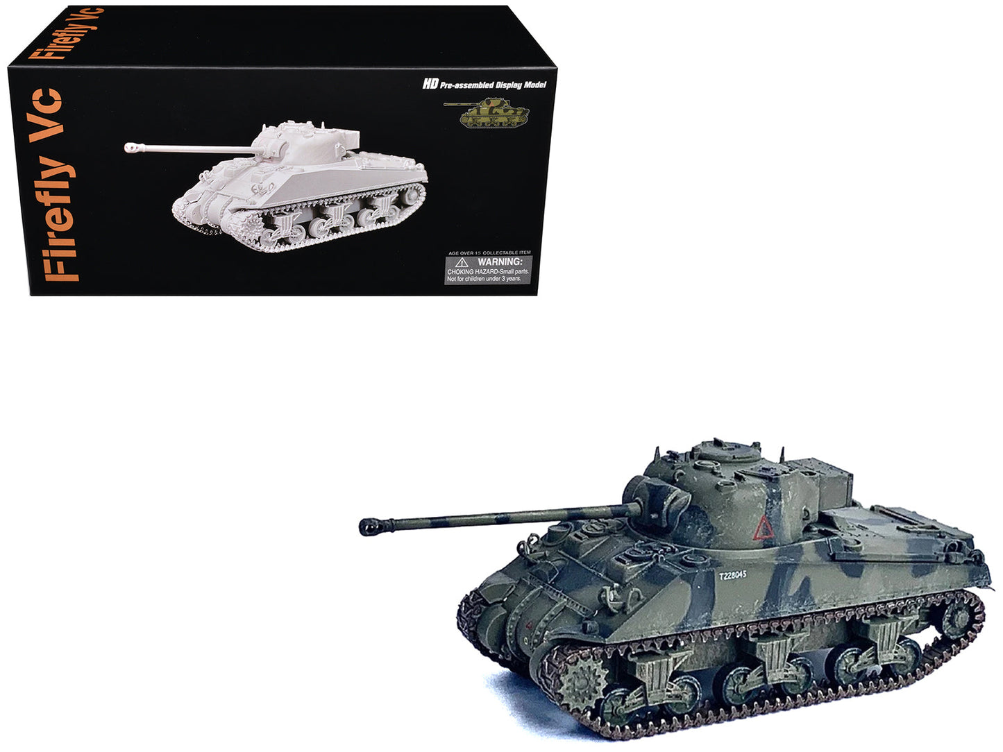 British Sherman Firefly VC Tank "4th/7th Royal Dragoon Guard 8th Armoured Brigade France" (1944) "NEO Dragon Armor" Series 1/72 Plastic Model by Dragon Models  free shipping USA