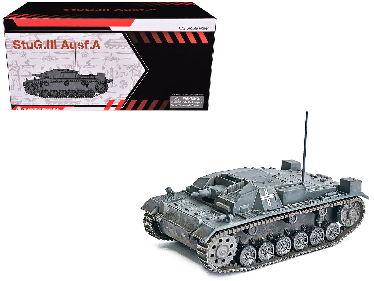 Germany StuG. III Ausf.A Tank "Michael Wittmann LAH Barbarossa" (1941) "NEO Dragon Armor" Series 1/72 Plastic Model by Dragon Models  free shipping USA