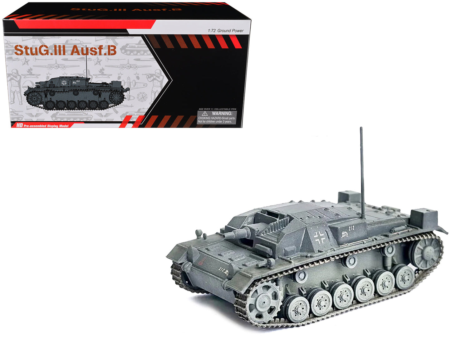Germany StuG. III Ausf.B Tank "StuG.Abt. 226 Eastern Front" (1941) German Army "NEO Dragon Armor" Series 1/72 Plastic Model by Dragon Models  free shipping USA