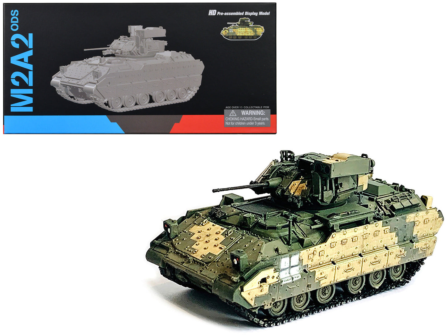 Ukraine M2A2 ODS Light Tank 3-Tone Camouflage "NEO Dragon Armor" Series 1/72 Plastic Model by Dragon Models  free shipping USA
