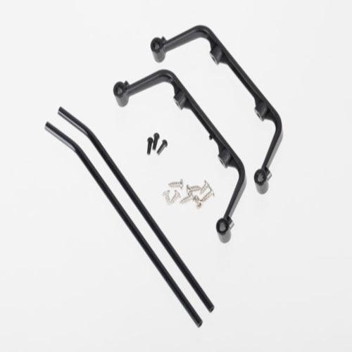 Traxxas 6356 Landing Skid Set Black Anodized Screws DR-1 (4)