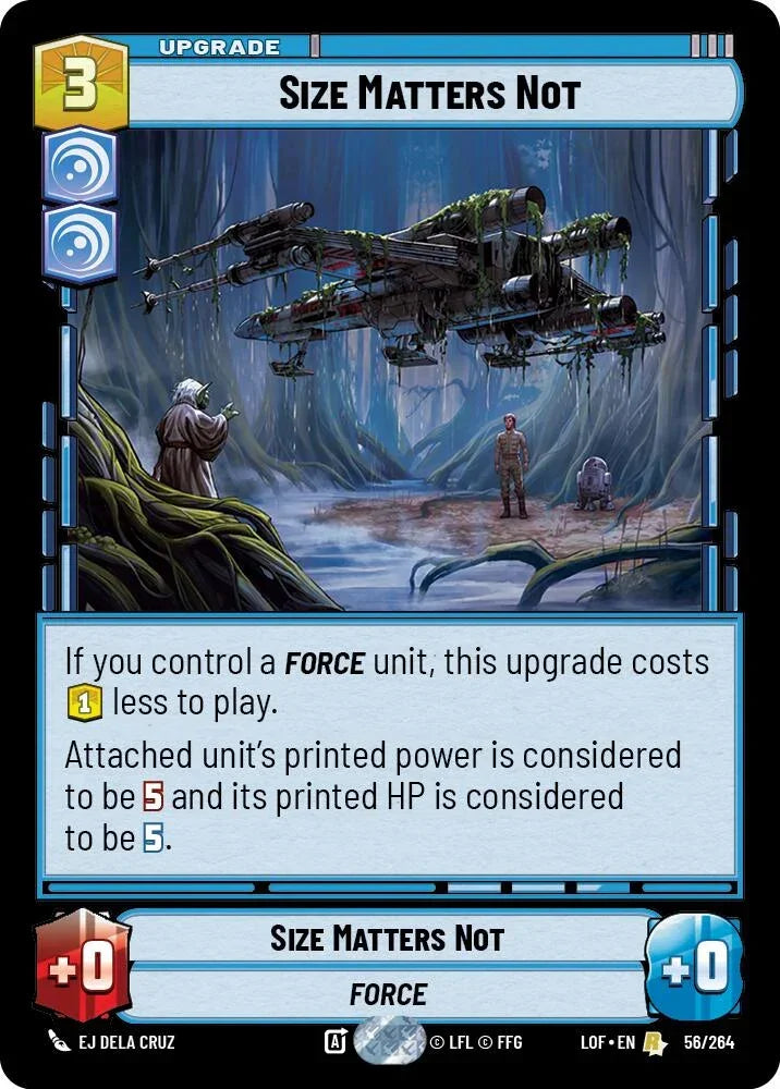Size Matters Not (56/264) (56/264) [Legends of the Force]