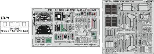 Eduard 491296 1/48 Aircraft- Spitfire F Mk XVIII for ARX (Painted)