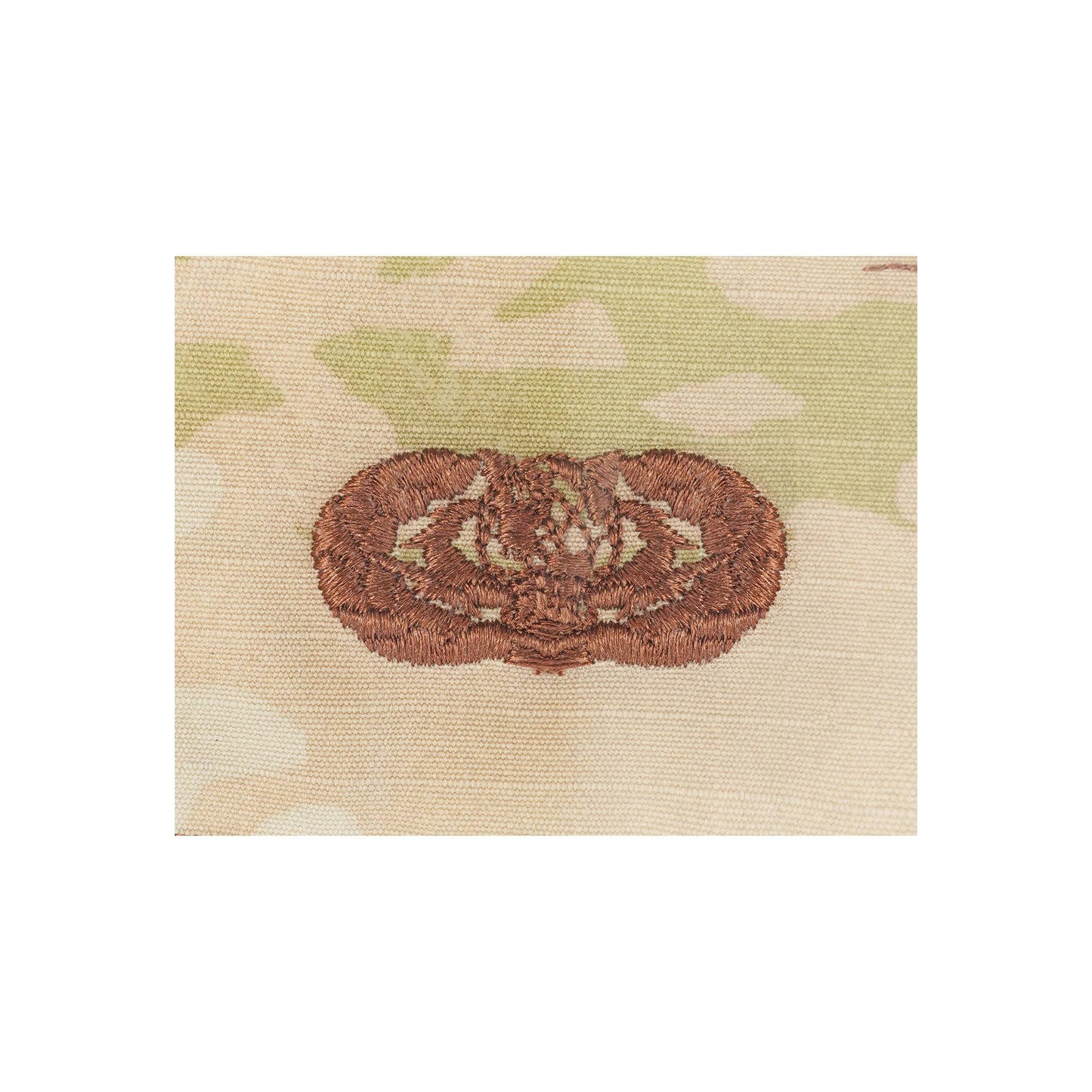 US Air Force Cyberspace Support OCP Spice Brown Sew-on Badge