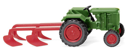 Wiking 039802 1/87 Normag Farktor I Tractor, Leaf Green