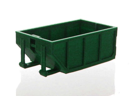 3D To Scale 50-235-GR 1/50 Rolloff Dumpster 10 Yards, Green