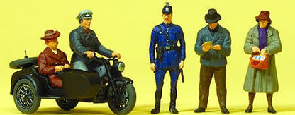 Preiser 10565 HO Scale Pedestrians Pedestrians, Passengers