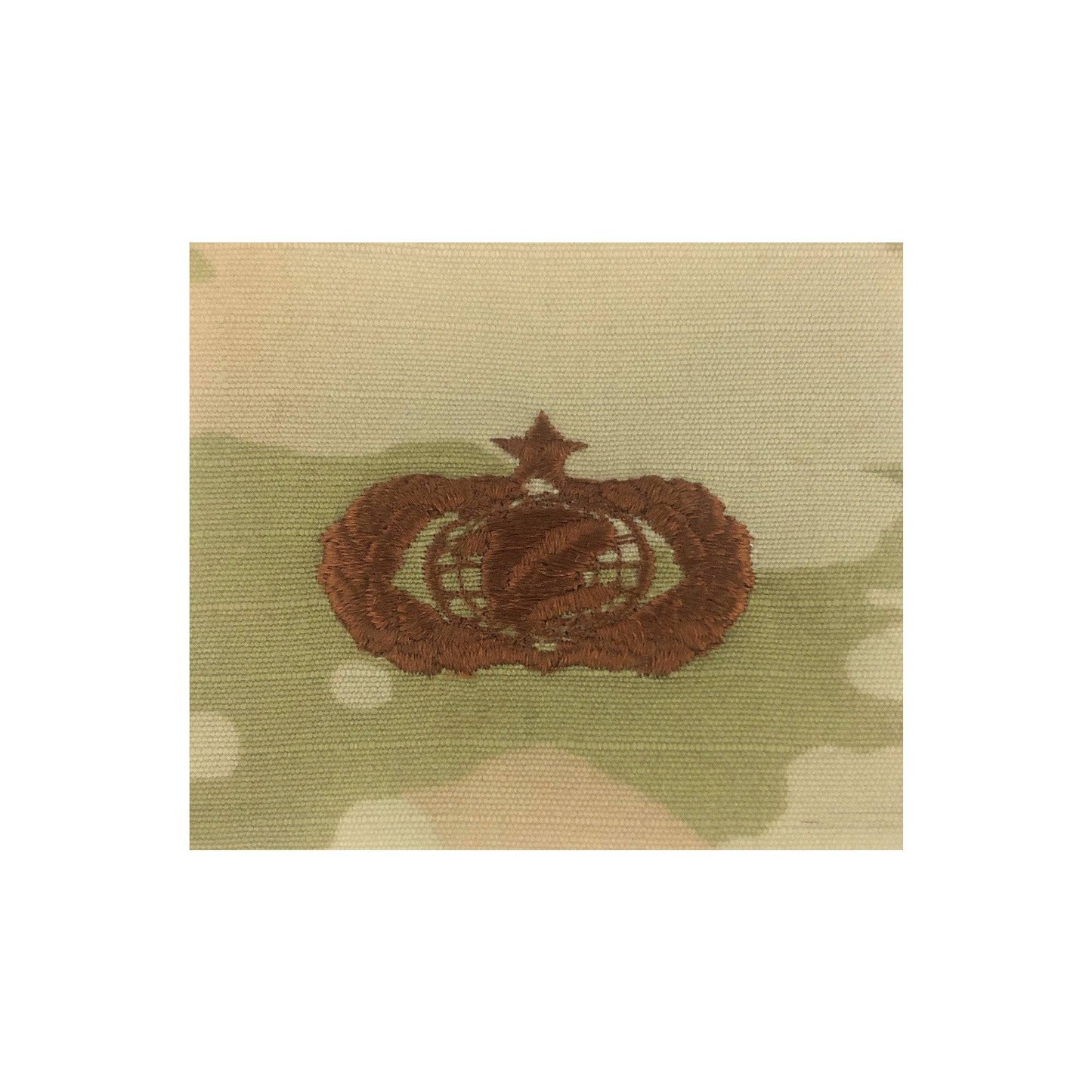 U.S. Air Force Communications and Information Senior OCP Spice Brown Sew-on