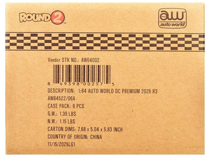 Auto World Premium 2025 Release 3 Set A of 6 pieces 1/64 Diecast Model Cars by Auto World