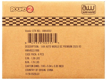Auto World Premium 2025 Release 3 Set B of 6 pieces 1/64 Diecast Model Cars by Auto World